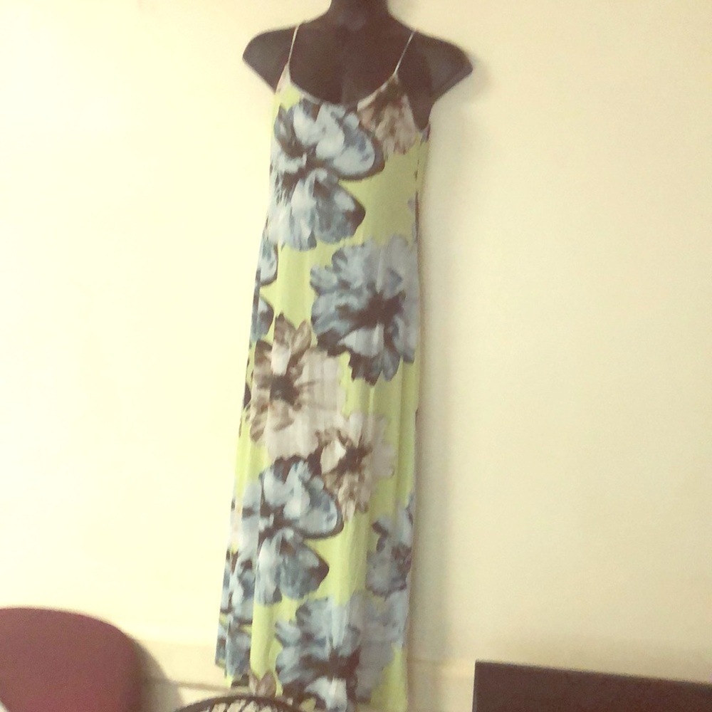 Jean-Pierre Klifa Floral Maxi Dress size L